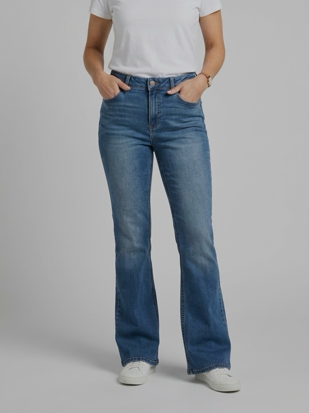 Wit & Wisdom Classic Blue Bootcut Jeans